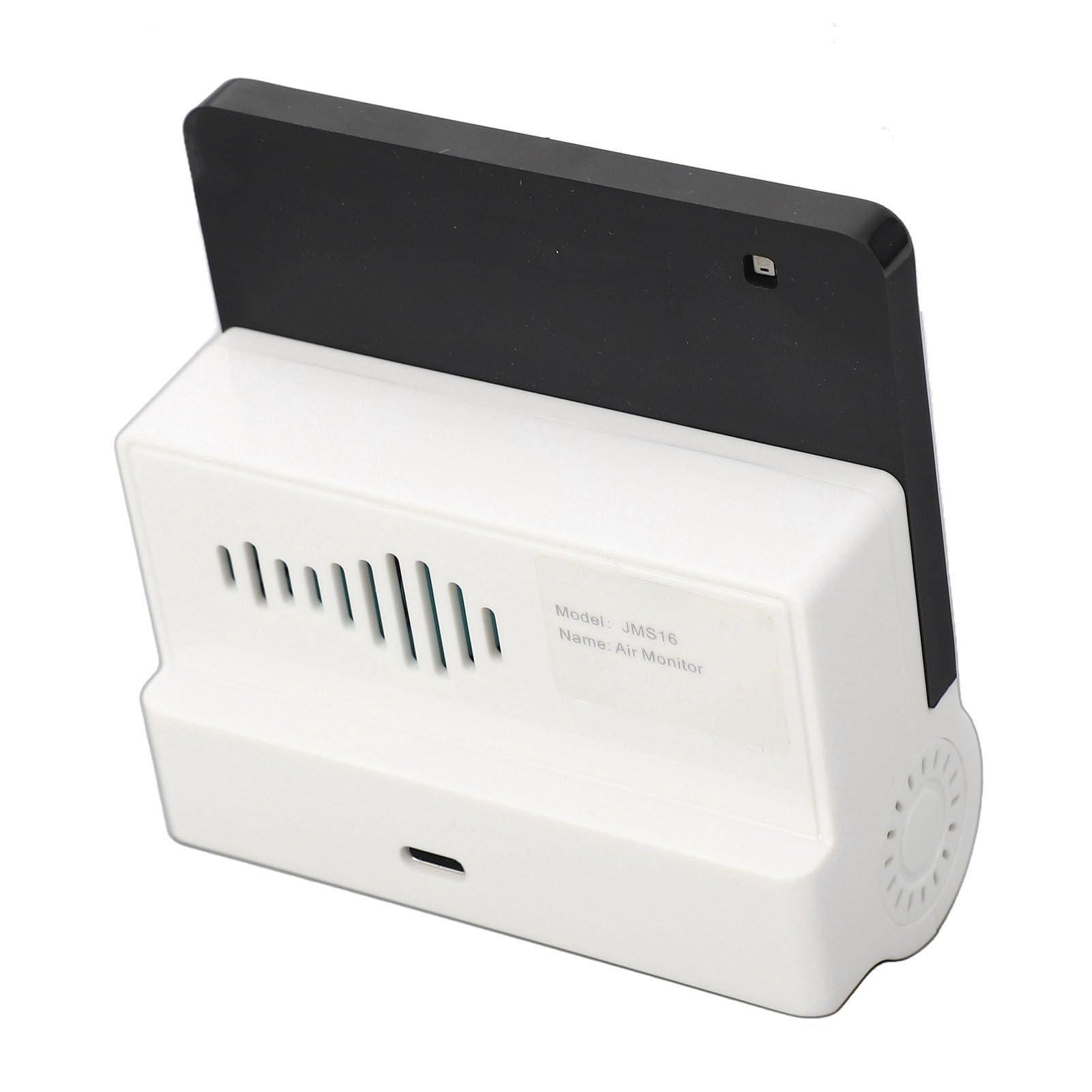 Generic Detector de Calidad del Aire, Pantalla LCD, Bluetooth, PM2.5, Sensor de Temperatura de CO2 para Sala de Estar, Dormitorio, Oficina, Diseño ABS