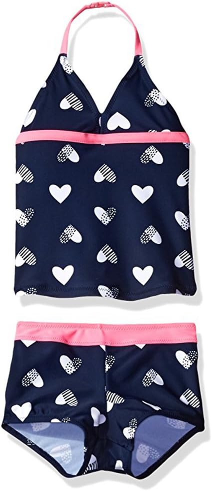 Osh Kosh Little Girls' Two Piece Tankini with Boy Short