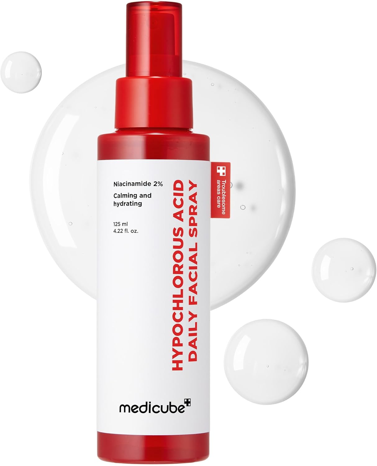 medicube Power Soothing Spray | Hypochlorous Acid Spray For All Skin Types, Delicate Skin | Daily Skin Solution & Post-Sun Care | HOCI Facial Mist for Soothing & Calming | Korean Skincare | 4.22 fl.oz medicube Power Soothing Spray | Hypochlorous Acid Spray For All Skin Types, Delicate Skin | Daily Skin Solution & Post-Sun Care | HOCI Facial Mist for Soothing & Calming | Korean Skincare | 4.22 fl.oz