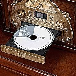 AMZOPDGS Tourne-Disque, Gramophone, Enregistreur Bluetooth Radio Rétro Phonographe Gramophone Tourne-Disque Musique… - Les Beatles, Paul McCartney, John Lennon, RIngo Starr, George Harrison AMZOPDGS Tourne-Disque, Gramophone, Enregistreur Bluetooth Radio Rétro Phonographe Gramophone Tourne-Disque Musique… – Image 3