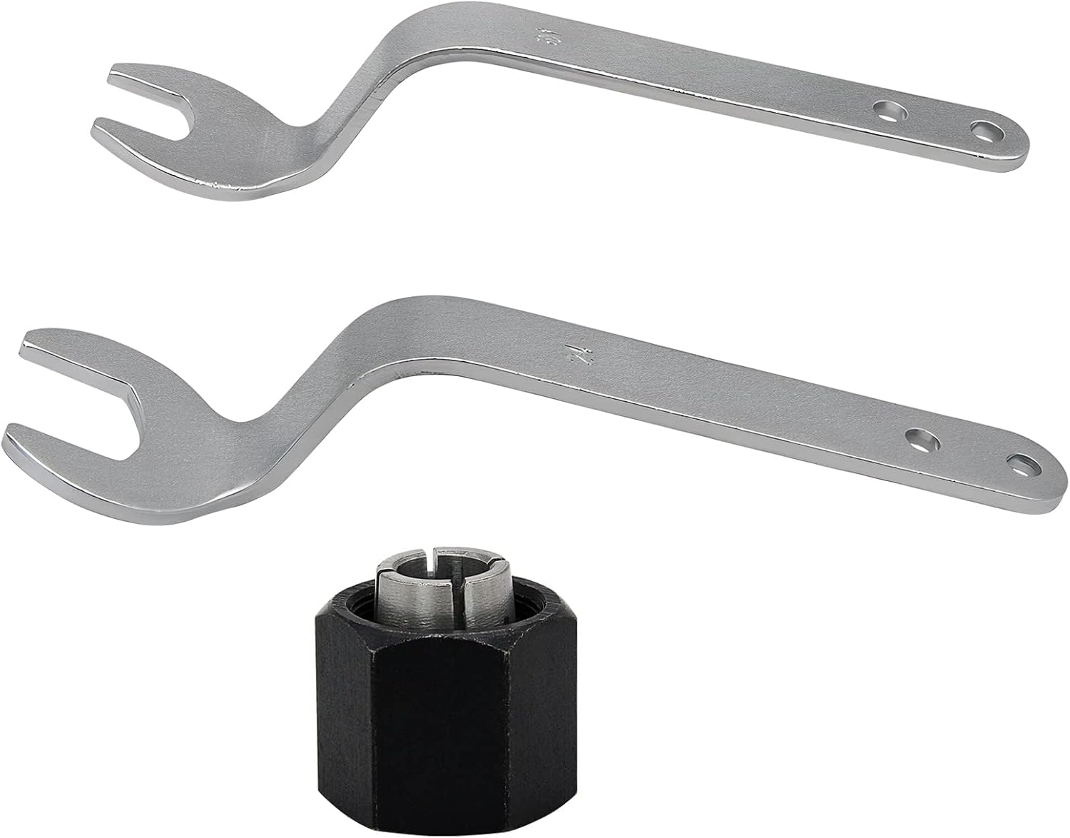 Thaekuns RA1152 Offset Wrenches for Router Bit-Changing BOSCHI 2610906287 3/8-Inch Collet Chuck for 1613-,1617-, 1618- & 1619- Series Routers