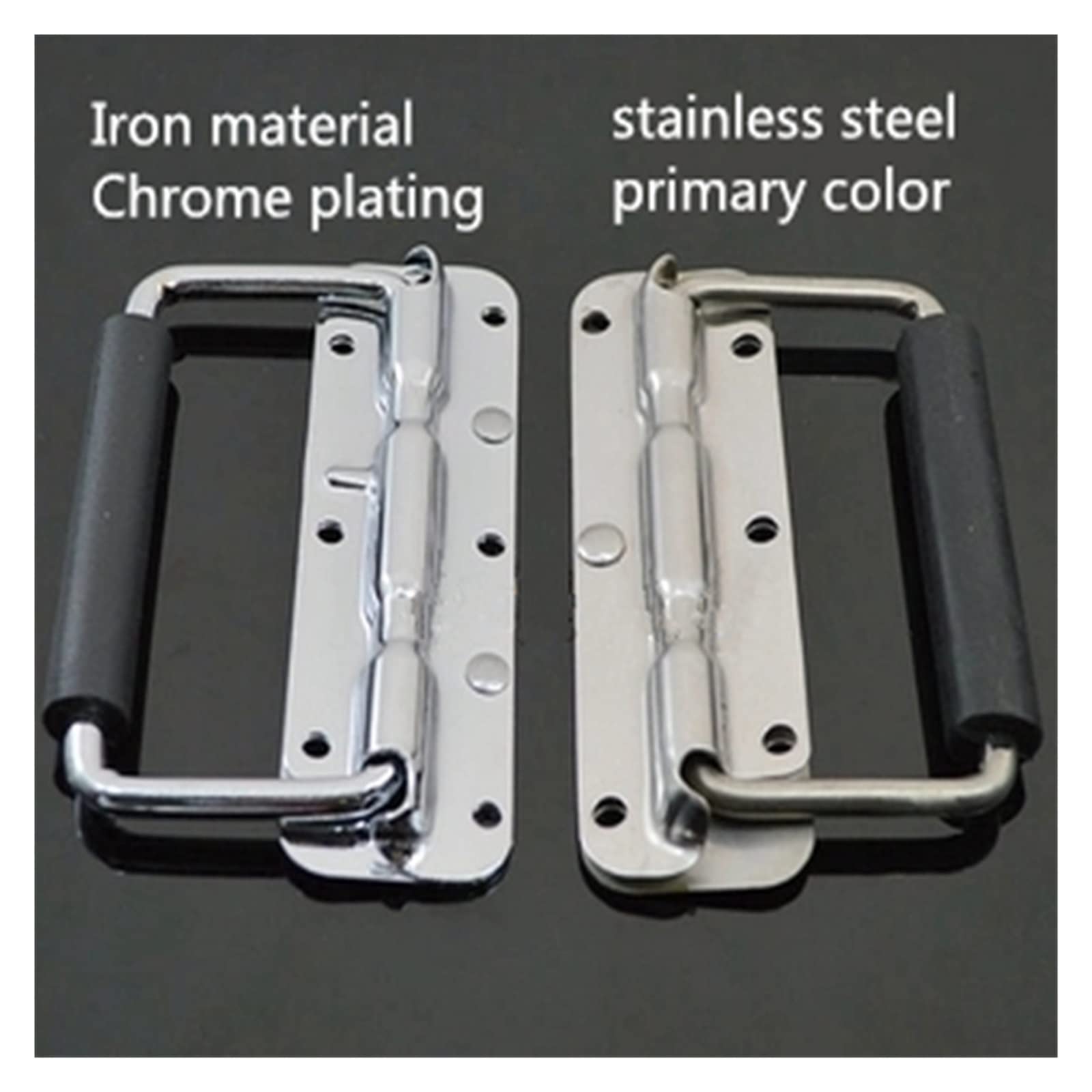 Uchwyty morskie, Uchwyt sprężynowy ze stali nierdzewnej do skrzynek narzędziowych, walizek, uchwytów szafek, gałek szuflad, akcesoriów sprzętowych(100mm steel)