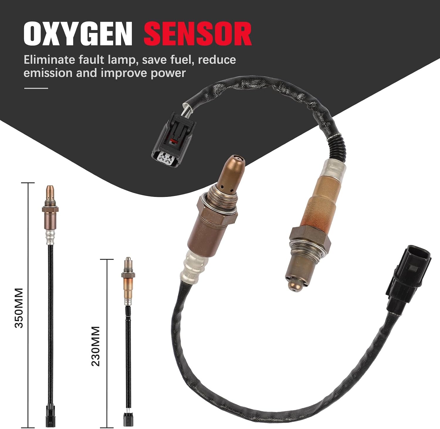 234-9091 234-4462 O2 Oxygen Sensor Upstream Downstream for Honda for Accord 2008 2009 2010 2011 2012 2.4L for Acura TSX 2009 2010 2011 2012 2013 2.4L Replace 36531-R40-A01 36532-R40-A01 2PCS