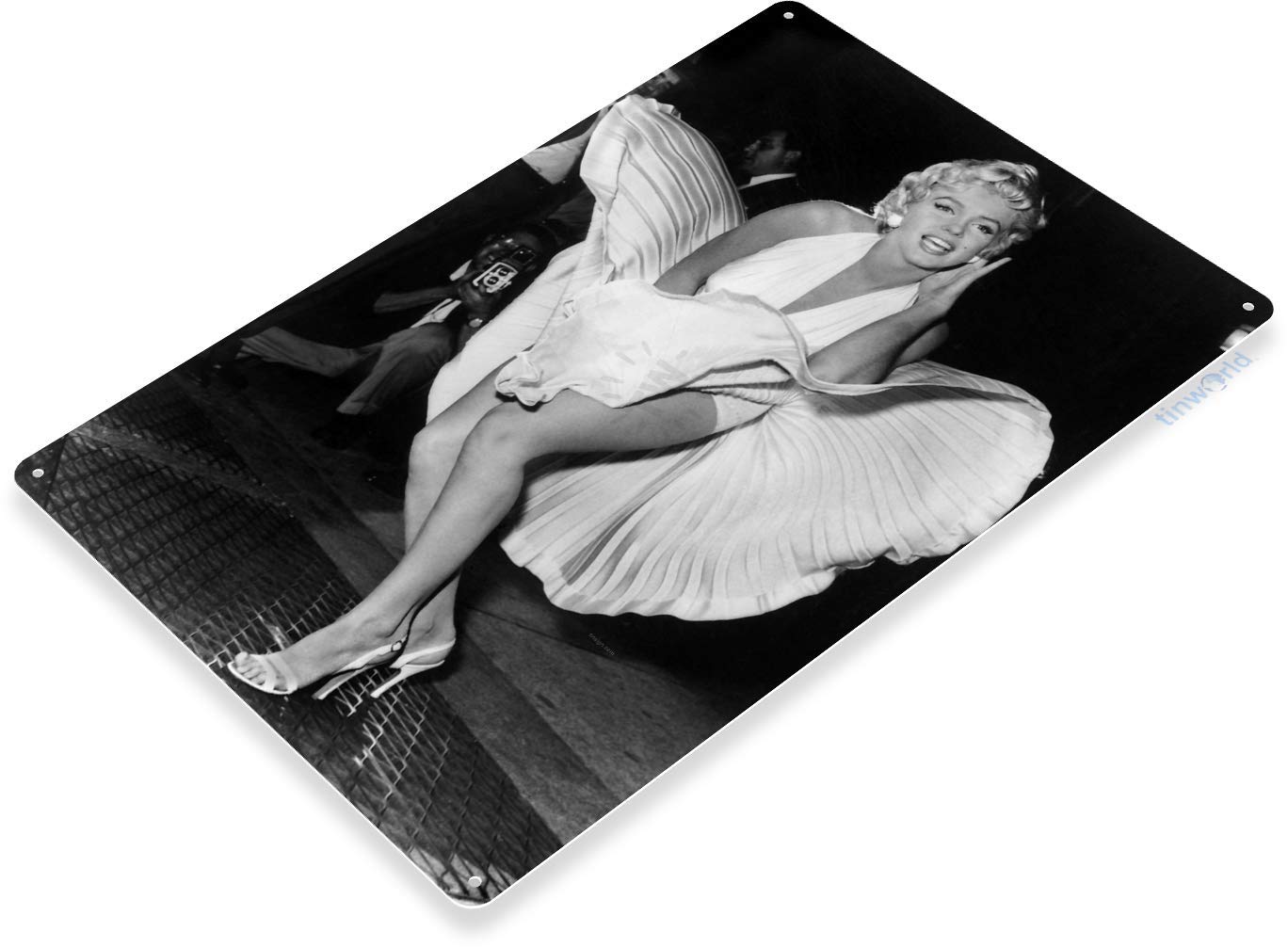 Amazon.com: Tinworld Tin Sign: Marilyn Monroe Dress Metal Decor