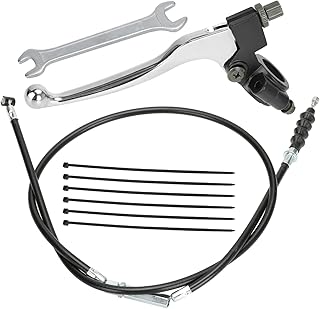 YOXUFA 7/8 Handlebar Left Clutch Lever and Cable for 50cc 70cc 90cc 110cc 125cc 250cc SSR RFZ SDG Tao Tao DB17 DB27 Coolster Baja Apollo DB007 Lifan Xpro Thumpstar Kayo Xmotos Loncin Dirt Pit Bikes