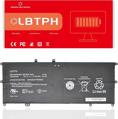 VGP-BPS40 Batería para Sony VAIO Flip SVF 14A 15A SVF14N SVF14N11CXB SVF14NA1UL SVF15N17CXB SVF15N18PXB SVF15N23CGS SVF15N27CGB SVF15N27CGB