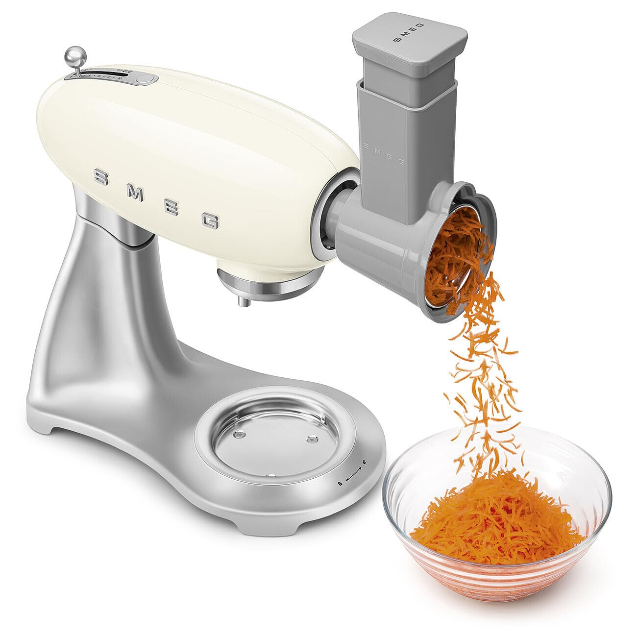 SMEG SMF04CREU - Robot pastelero multifunción 4,8 l 800 W