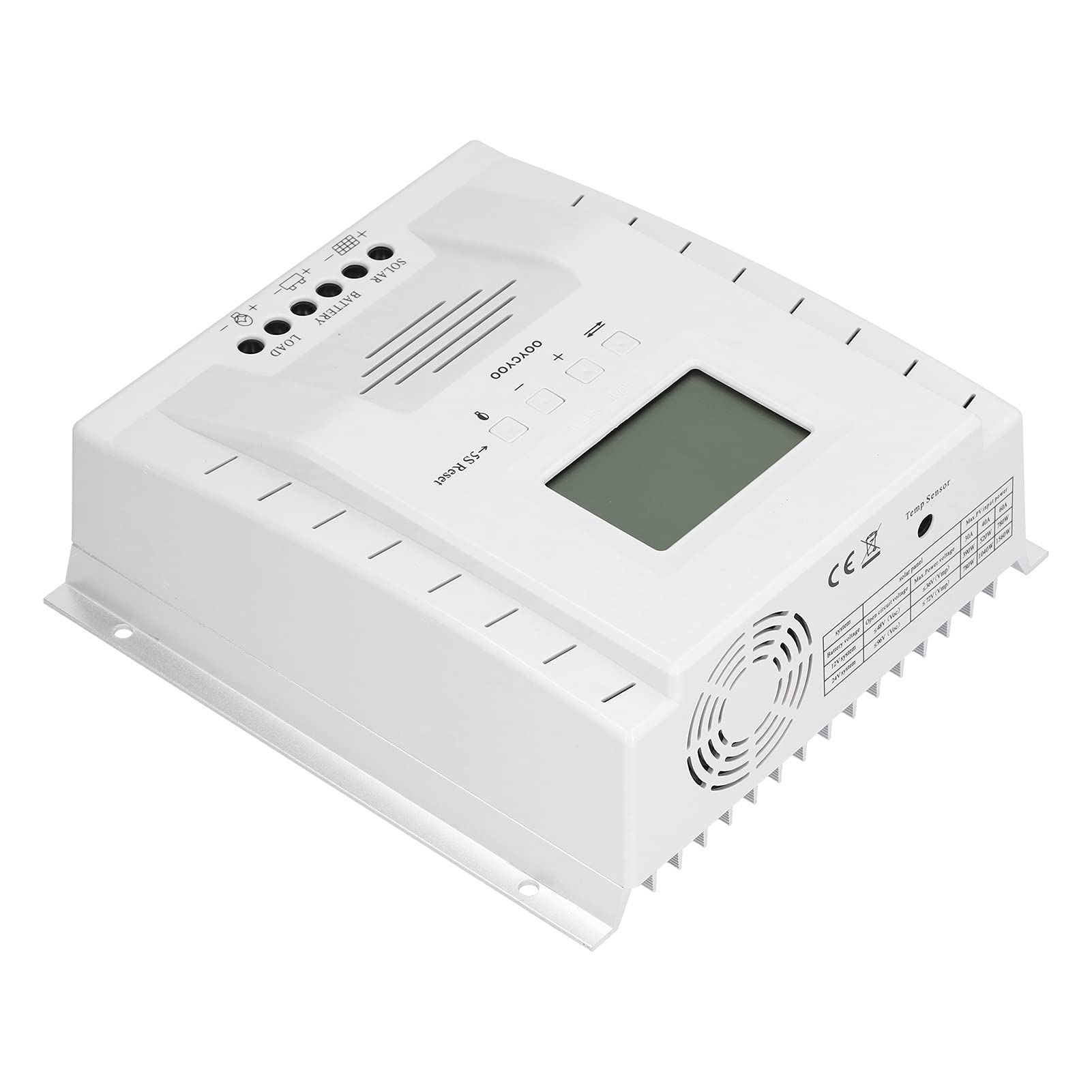 Amazon.com: Solar Panel Charging Regulator, P60 MPPT Charge Controller  12V/24V with Connector for Home for Factory : Patio, Lawn & Garden