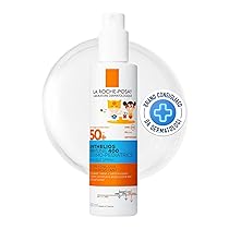 La Roche-Posay, Anthelios UV Mune 400 Dermo-Pediatrics, Protezione Molto Alta per Bambini, SPF50+, Senza Profumo, Texture Fluida, Spray Viso Invisibile, Adatto alla Pelle Sensibile, 200 ml