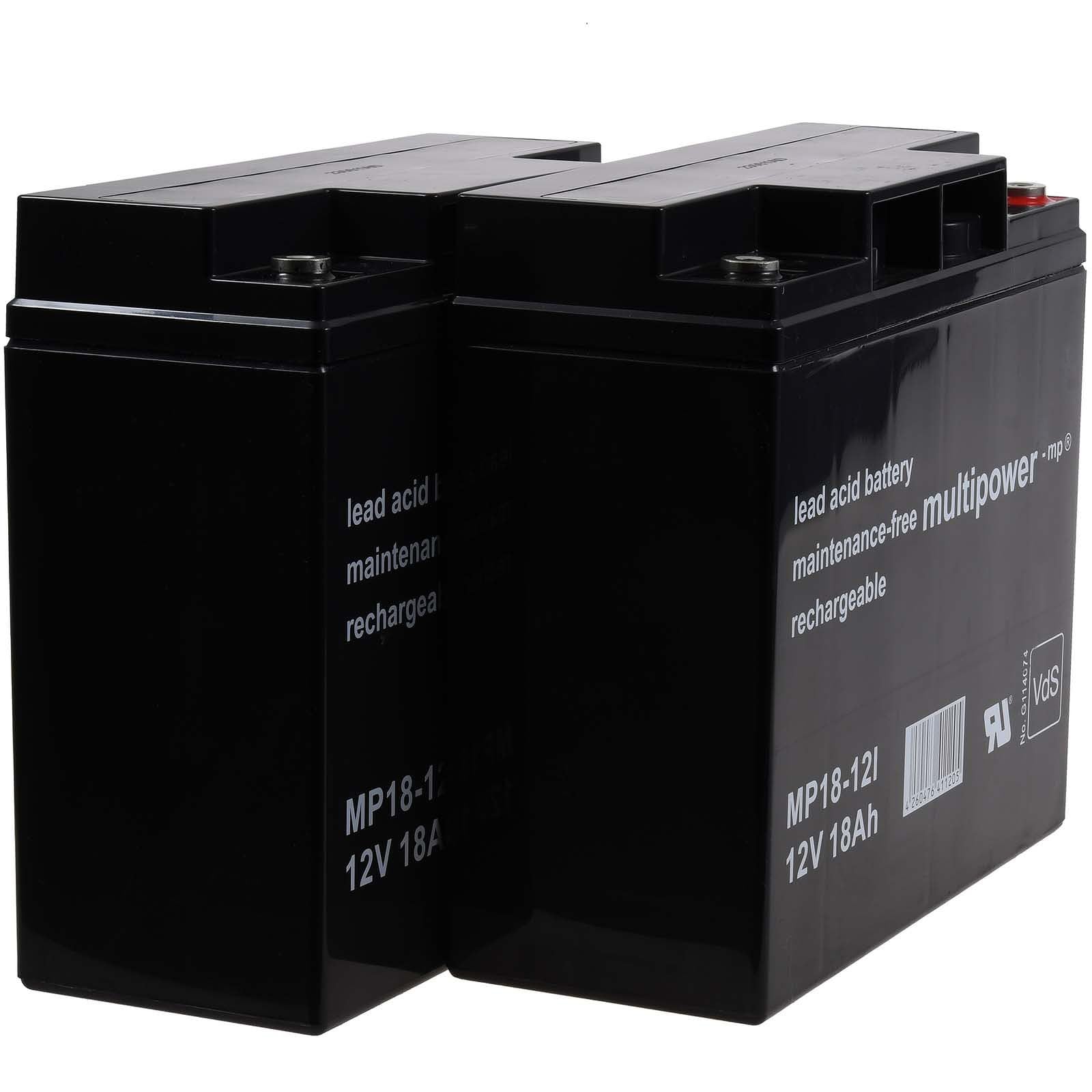 akku-net Batteria ricaricabile di ricambio per USV APC Smart-UPS SMT1500I, 12V, Lead-Acid