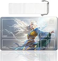 Vista 19 de Juego de mesa MTG Playmat Games Tamaño 60X35 cm CCG Compatible para TCG RPG CCG Play Mats (Nissa, Voz de ZENDIKAR-Zone)
