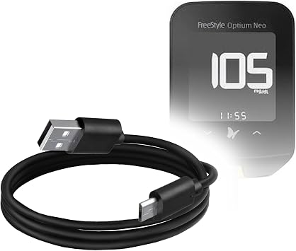 كابل BoxWave متوافق مع Freestyle Optium Neo - كابل DirectSync، شحن ومزامنة متينة
