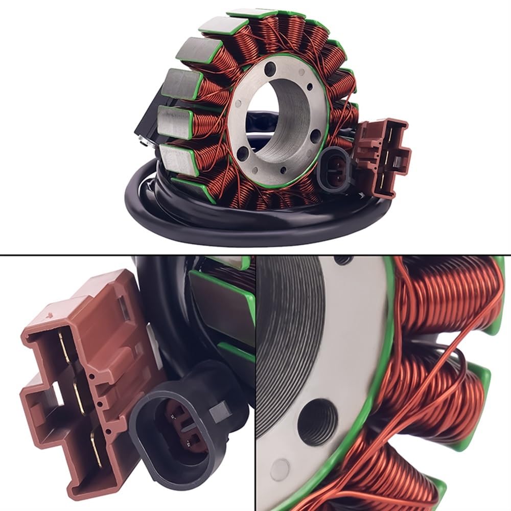 Generator motocyklowy cewka stojana zapłonowego dla Scarabeo 500 492 400 Light (z 2 kablami) 2003-2008 58108R