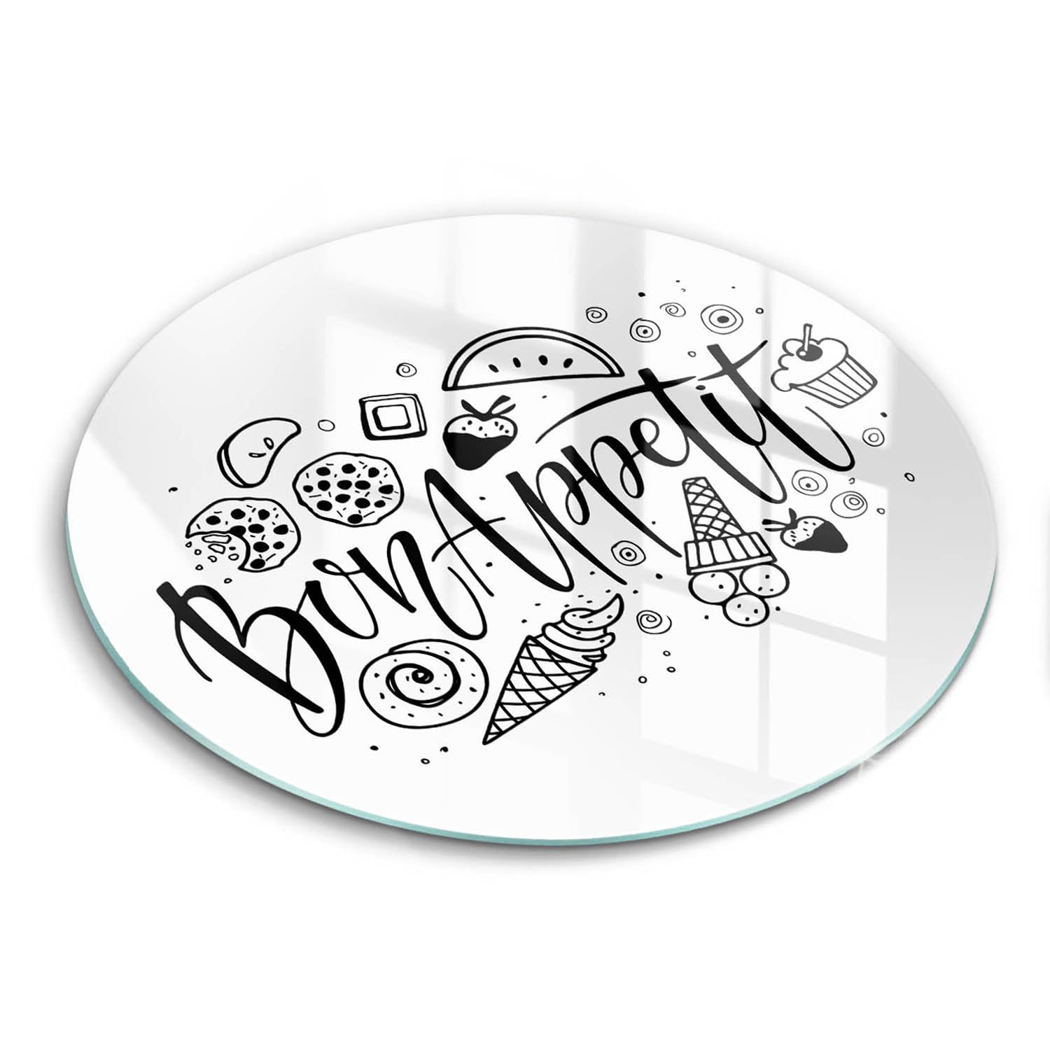 Couvercle de cuisine 40cm Wallfluent pour éviter les rayures sur plaque induction