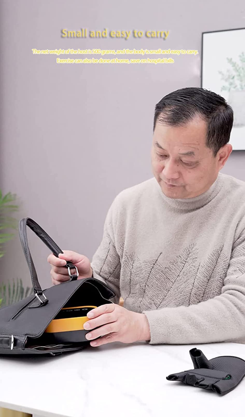 Guantes De Robot De Rehabilitación, Entrenamiento De Dedos Actualizado Y Órtesis De Rehabilitación, para Corrección De Flexión De Dedos, para Pacientes con Hemiplejia por Accidente Cerebrovascular