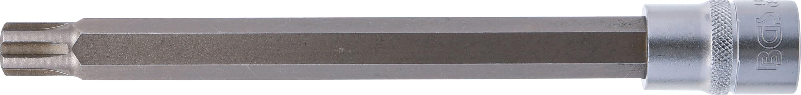 BGS 4188 | Punta de vaso | longitud 200 mm | entrada 12,5 mm (1/2") | perfil en cuña (para RIBE) M14