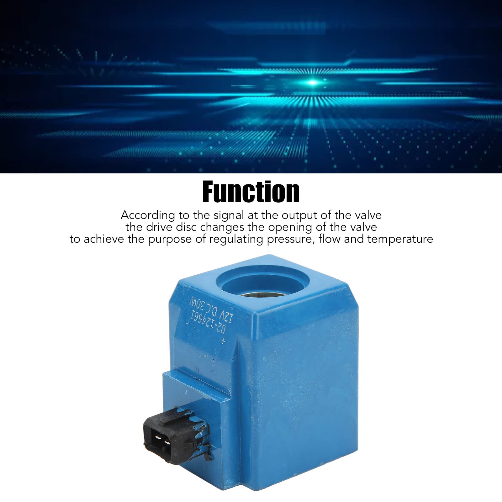 Bobine De Solénoïde De L'économie D'énergie 12v 24vDc Pour L'eau/gaz