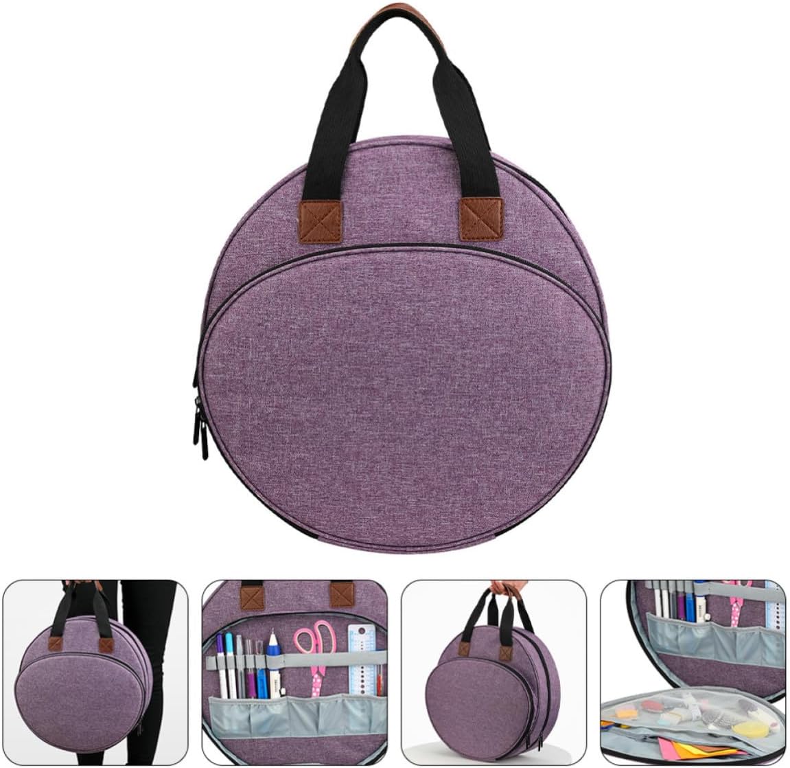 Embroidery Kit Carrier for Beginners with Large Capacity Storage