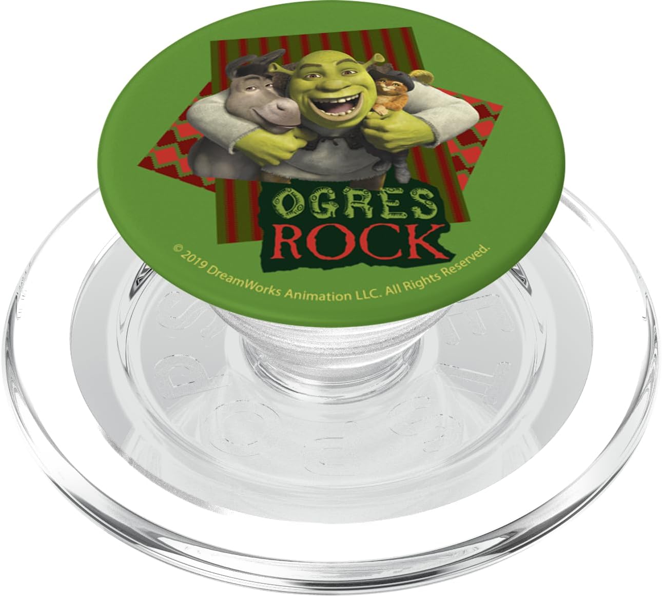 Shrek Donkey Puss In Boots Shrek Ogres Rock PopSockets MagSafe PopGrip for iPhone