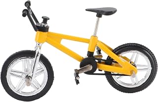 1Pc Bicycle Model Mini Bike Mini Toy minibike Miniatures miniture Decoration Mountain Cycle Model Mini House Accessory Bike Adornment ob11 Household Products Doll House Iron