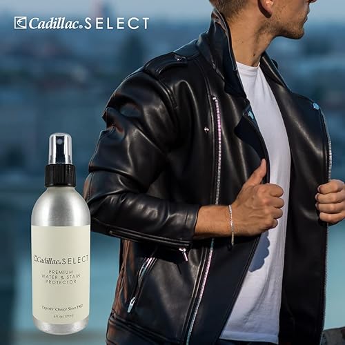 Miniatura 7 de Cadillac Select Premium - spray repelente al agua y protector antimanchas impermeable para usar en gamuza, piel y nobuck