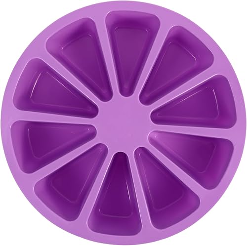 Miniatura 1 de Molde de dona de jabón de muffin de silicona para tartas, molde triangular, molde para tartas, mousse, galletas, moldes para hornear, crayón de