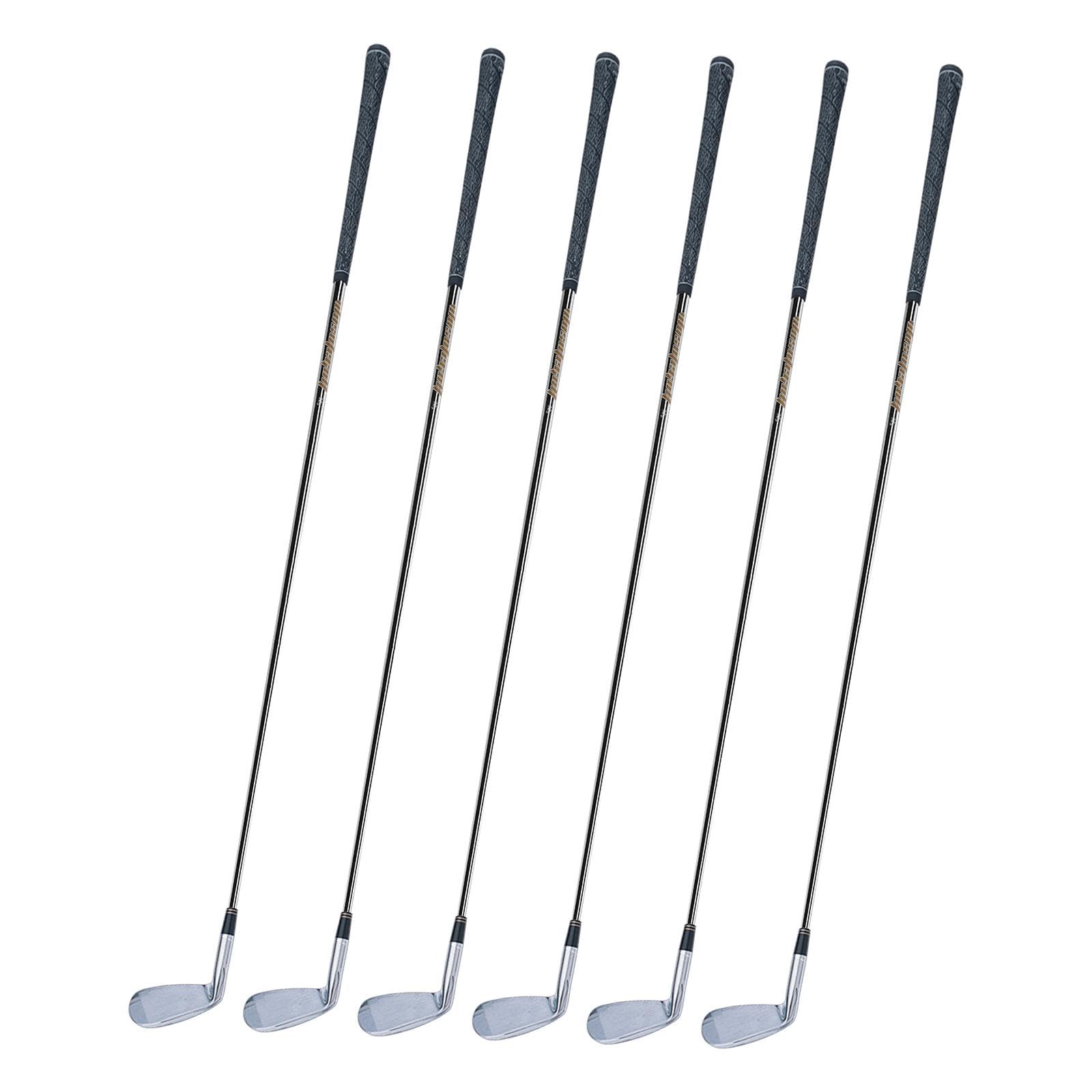 Varilla de Hierro Flex de Repuesto para Entrenamiento, Mejora La Velocidad del Swing, Práctica, Equipo de Golf Portátil, Varillas de Hierro de
