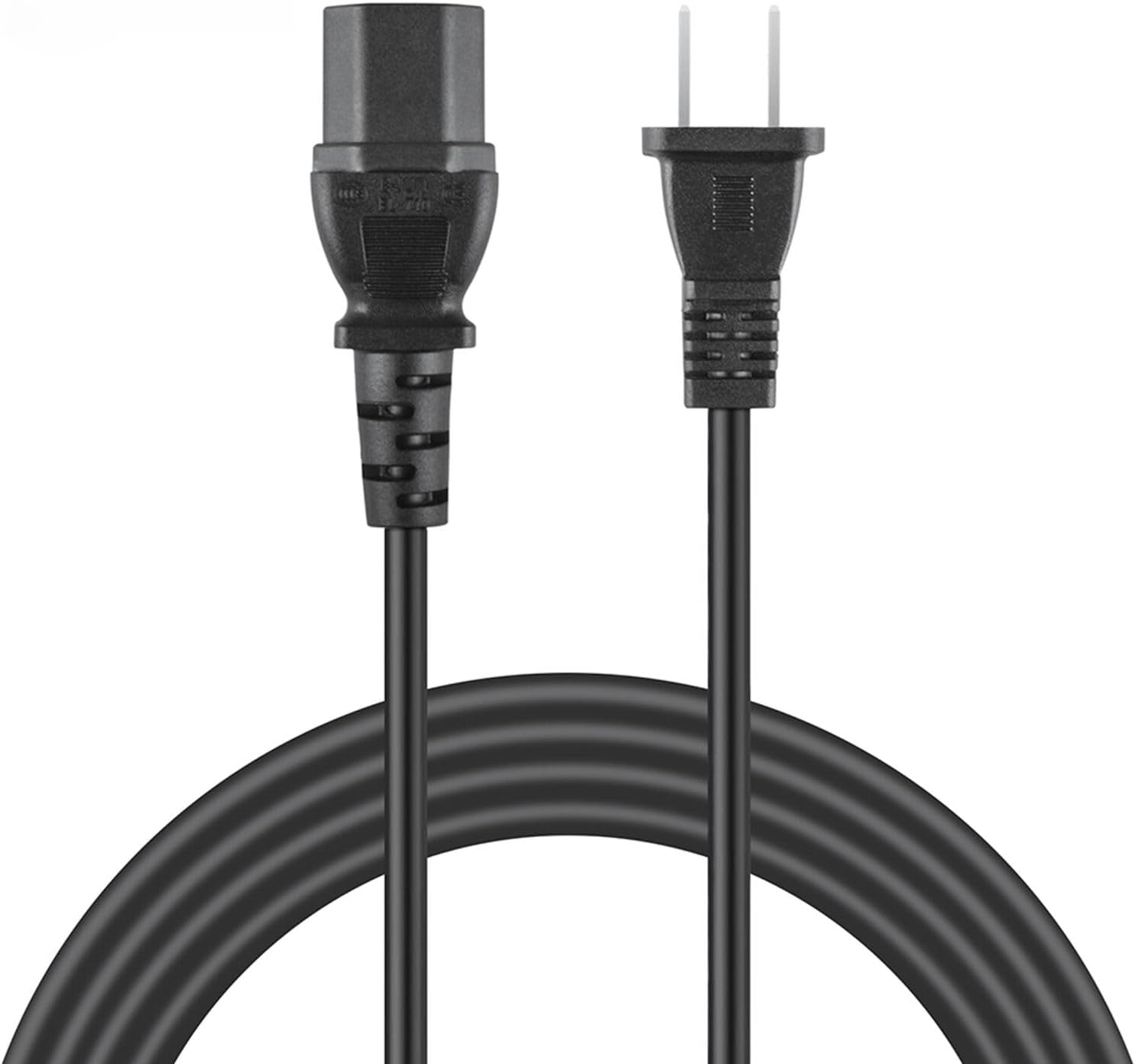 Marg 2-Prong AC Power Cord Cable Lead Replacement for Roland Fantom G6 G8 HP-236 KR-3 Synthesizer Keyboard