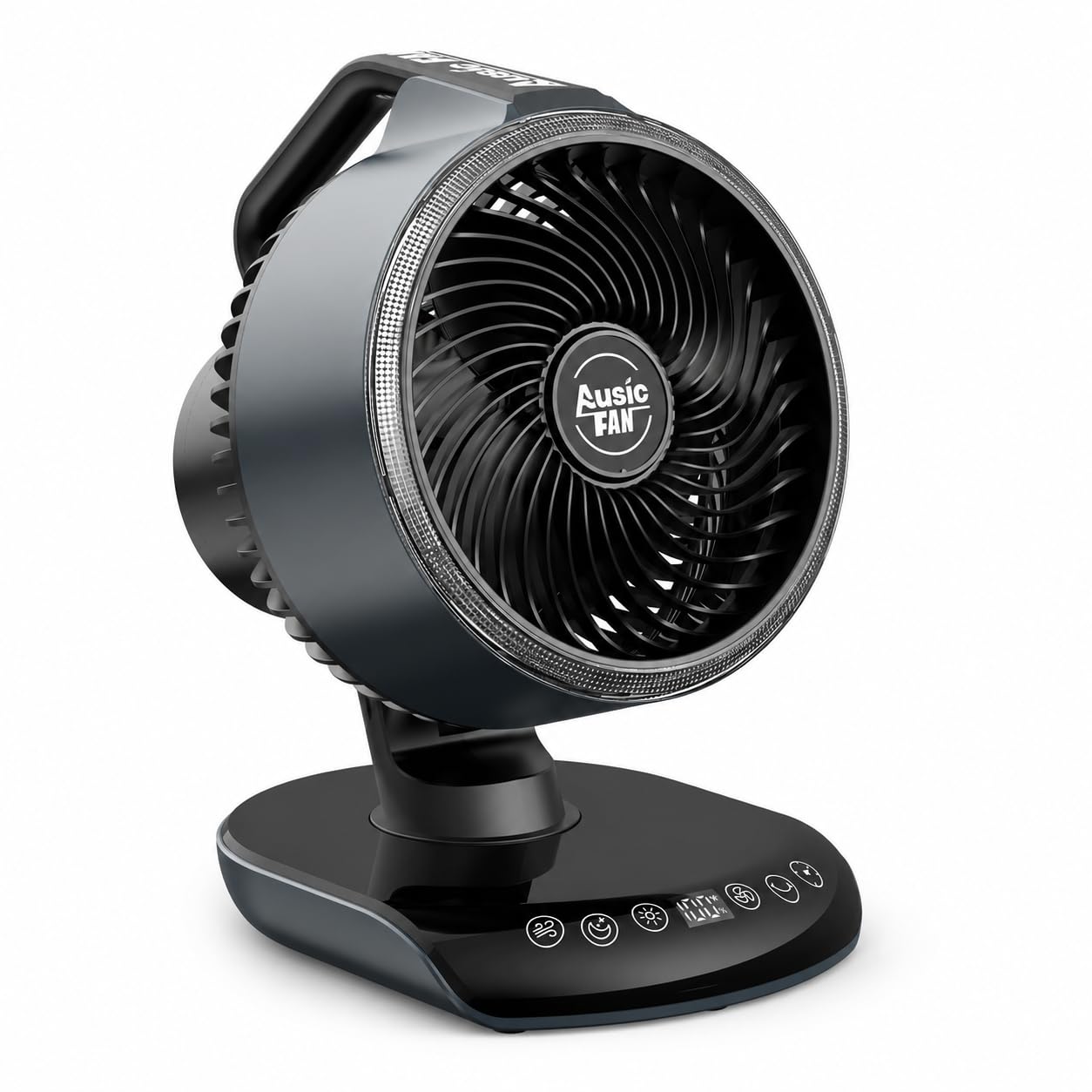 Ausic HY-8186 Portable Rechargeable Oscillating Fan