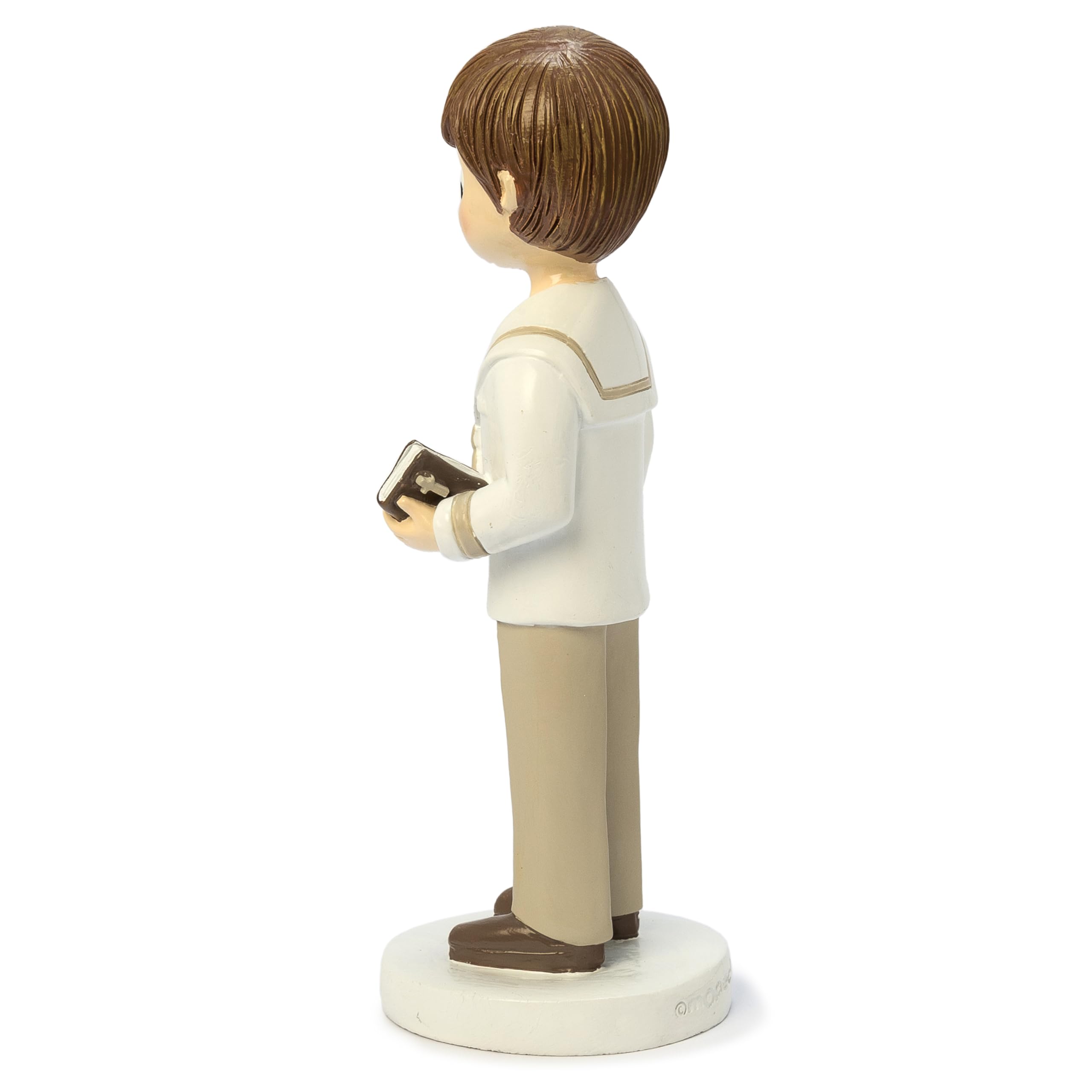 Mopec Y738 Figura Comunión Marinero Camisa Beige Mano en Bolsillo 17 cm.