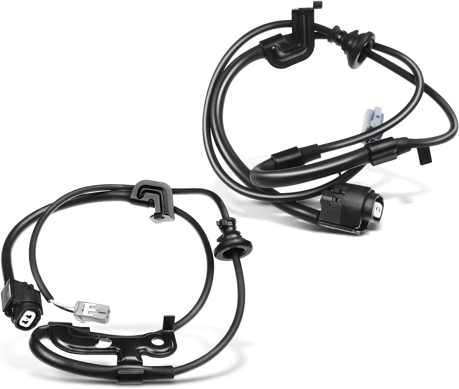 A-Premium 2PC Set Wire Harness for Rear ABS Wheel Speed Sensor Compatible with Toyota & Lexus Models - Camry 2007-2009, ES350 2007-2009 - Without Sensor