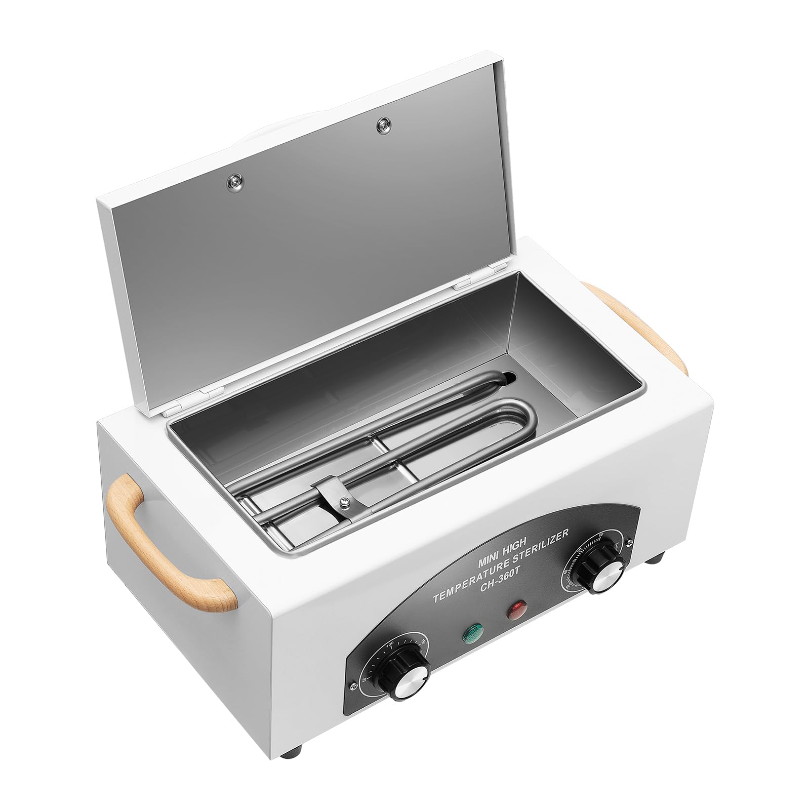Esterilizador de aire caliente, esterilizador de 220 °C, esterilizador de 300 W, esterilizador de calor seco, armario, autoclave con temporizador de 1 a 60 minutos, para herramientas como salón de