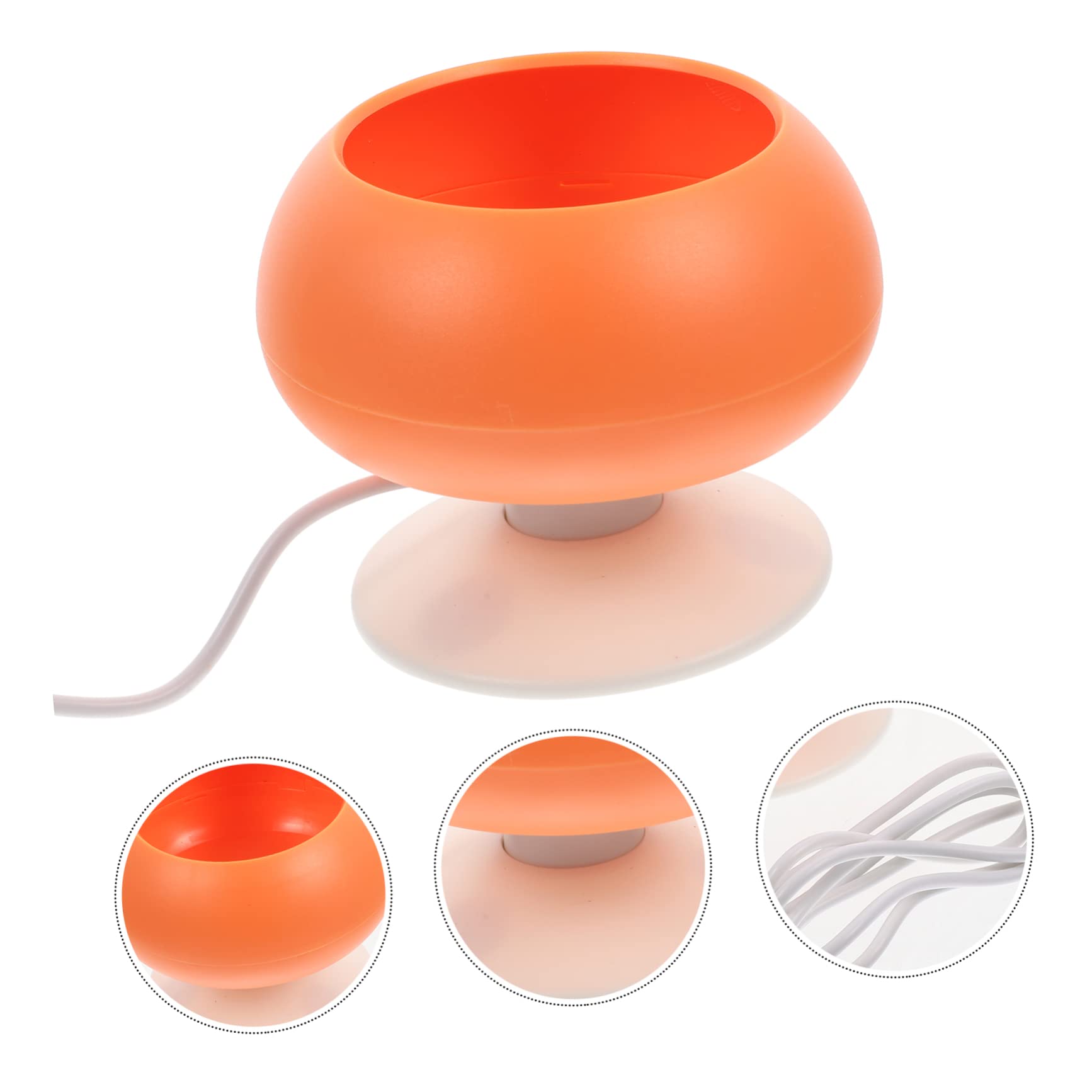 LALAFINA 2 Zestawy Elektryczne Igły Do ​​Nawlekania Koralików Koralik Spinner Miska Koraliki Narzędzie Rzemieślnicze Elektryczne Koraliki Spinner USB Koralik Spinner Zestaw Narzędzia Do