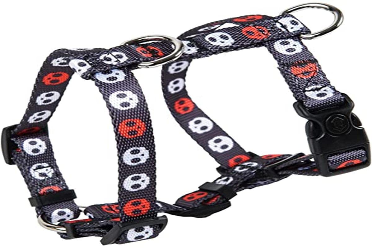 ASTORPET | Arnés Tipo H para Perros. Ajustable con Cierre de Seguridad. Arnés Perro Pequeños, Medianos y Grandes. Suave, Resistente y Ligero. Modelo Corso - M.