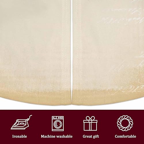 Miniatura 5 de Falda de árbol de Navidad de 48 pulgadas, falda de árbol de Acción de Gracias, decoración de Navidad para interiores y exteriores, calabaza,