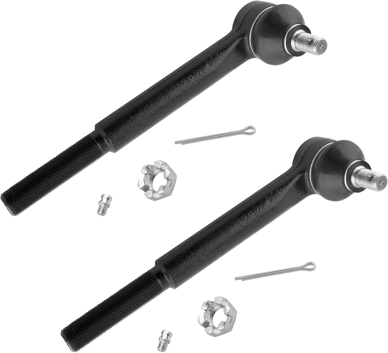 2Pc Front Inner Tie Rod End ES3539 Suspension Kit for Dodge Ram 1500 2000-2001 RWD, Ram 2500 2000-2002 RWD, Steering Tie Rod End for Dodge Ram 3500 2000-2002 RWD, Front Tie Rod End