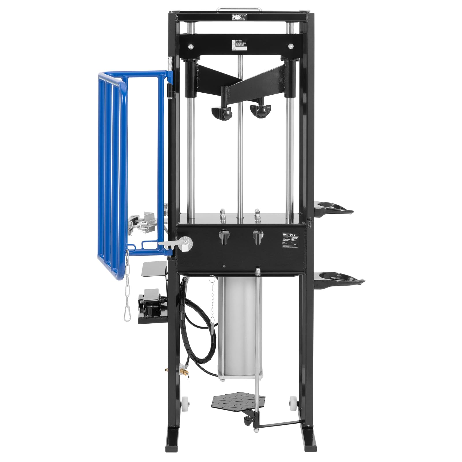 MSW Compresor de resortes - neumático - 1 t - 8 bar Tensor para muelles de automóvil