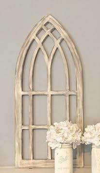 Farmhouse arched window frame
