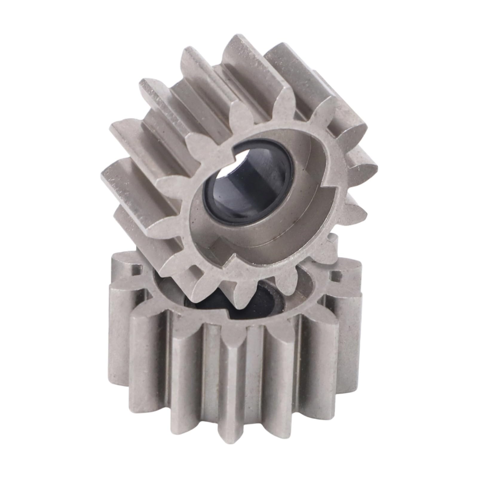 Lecreatekit 14 Zähne Antrieb Ritzel Kit mit 2 Pins für Rasenmäher, kompatibel mit für brast Daye Güde für hecht Rotenbach, Metall Ersatzteile