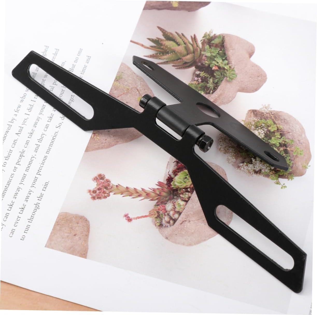 Gatuida Motorcycle Rear Bracket License Plate Light Bracket for Motorcycle Led Light Holder
