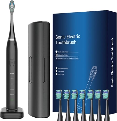 V1 Brosse à dents électrique à ultrasons avec nettoyage ProSonic