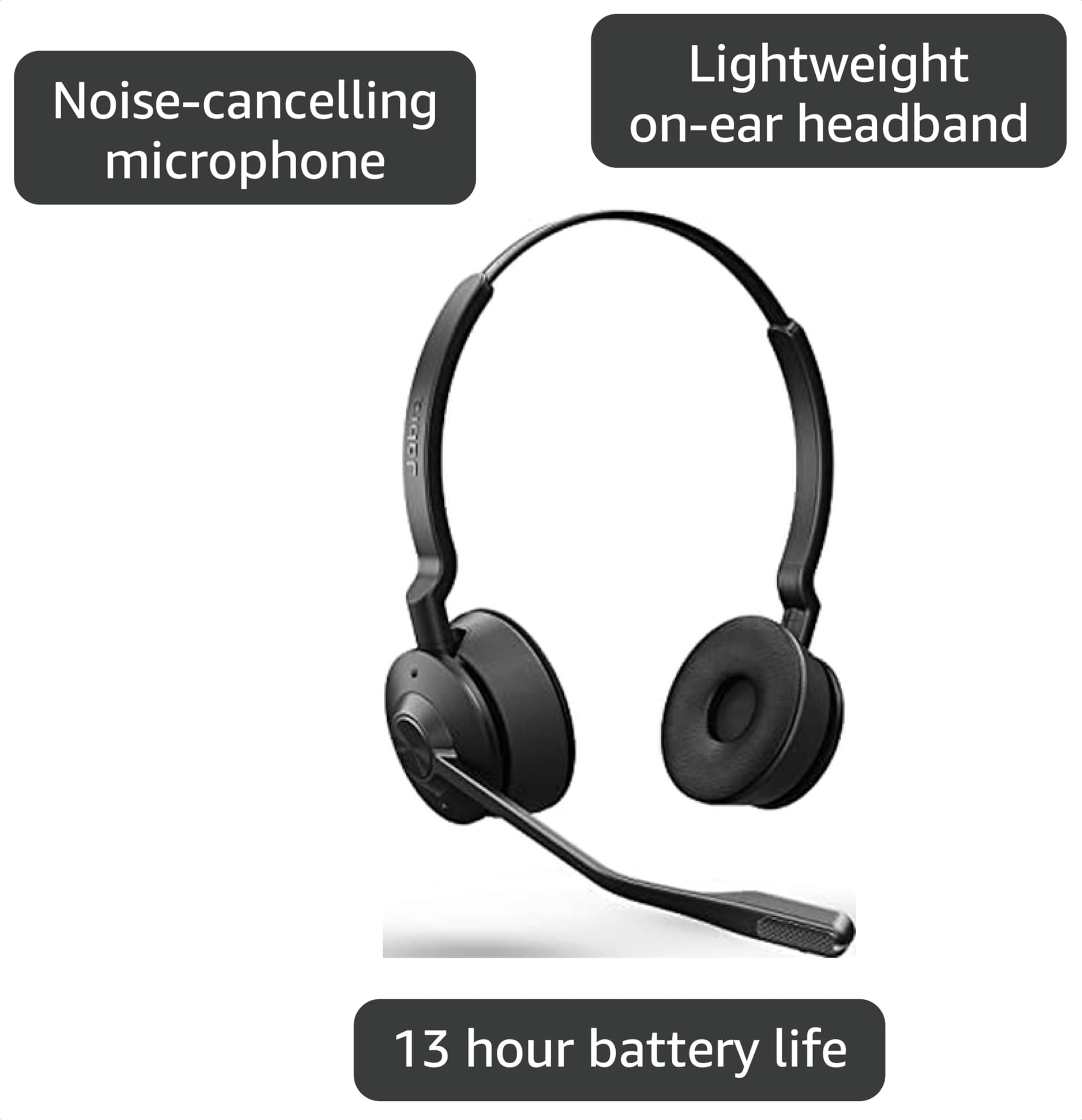 Amazon.com: Jabra Engage 55 Stereo Wireless Headset with Link 400
