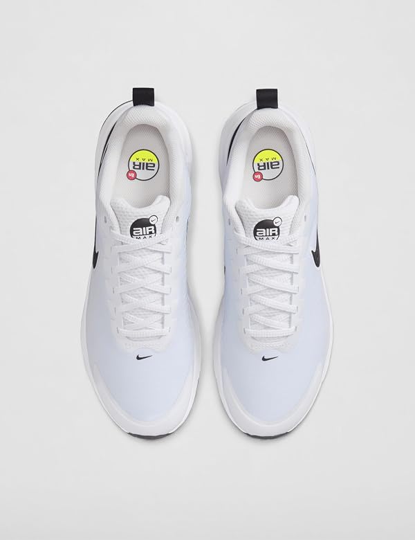 Nike Men's Air Max Nuaxis Shoes, White/Black-White, 7.5 by Nike - Used condition - Image 5