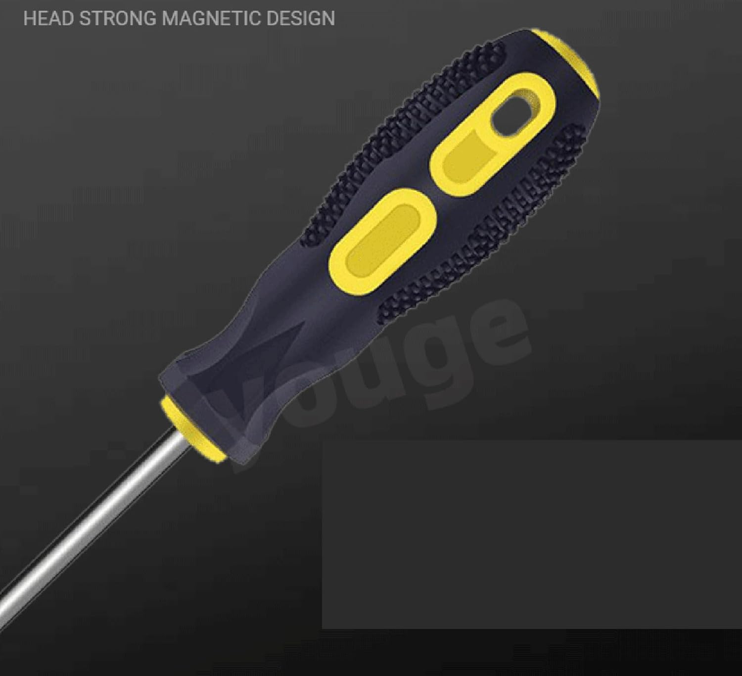 10 Pcs Screwdriver Sets, 5 Pcs Phillips and 5 Pcs Slotted Each 5 Size Chromium Vanadium Steel for Household and Repairing (10)