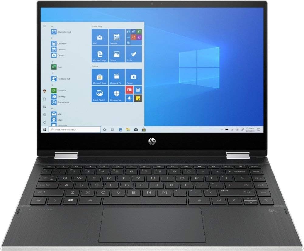 Pavilion x360 2-in-1 14" Touch-Screen Laptop - Intel Core i3-8GB Memory - 128GB SSD - Natural Silver - 14m-dw1013dx