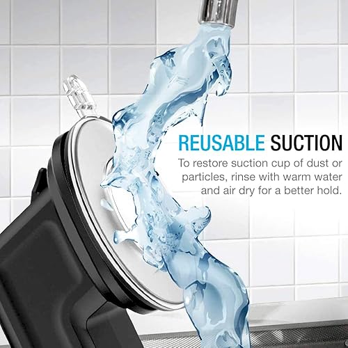 Miniatura 5 de Generic MB000495 - Soporte universal para teléfono celular, ventosa universal para parabrisas y brazo extensible para iPhone, Samsung, Google,