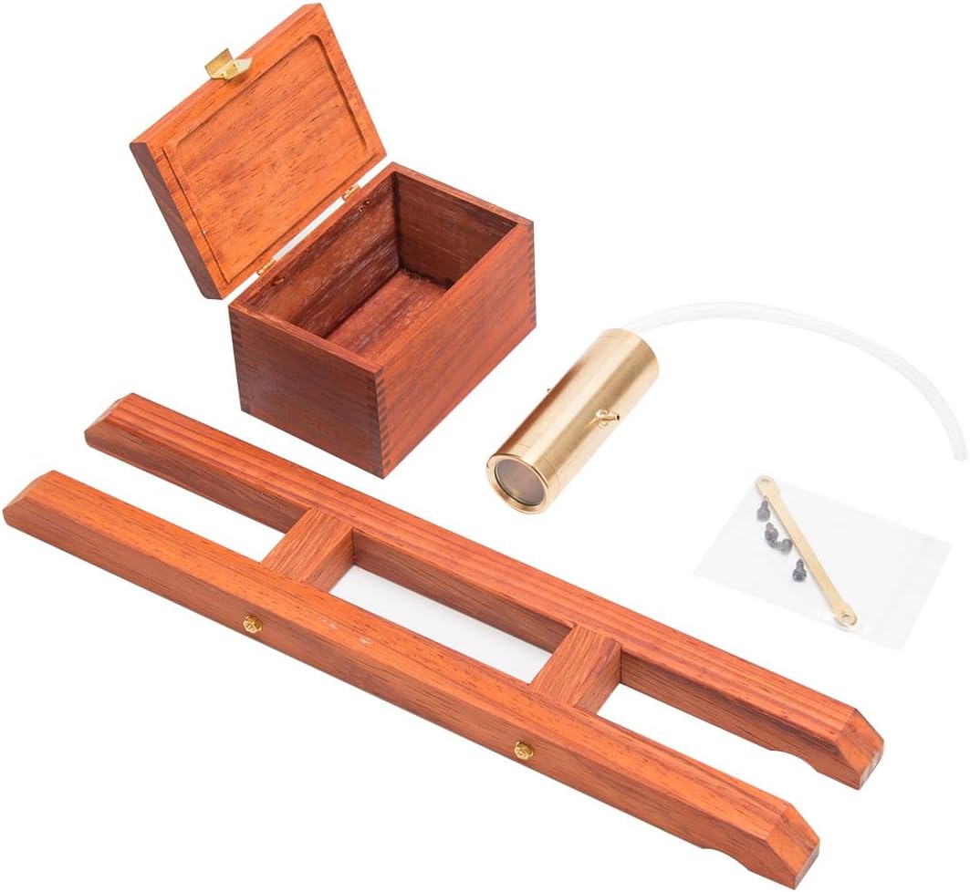 HM-01 Accessories, Base Equipment Box + Fuel Tank + Oil Pipe Accessory Triad for Retrol HM-01 Hit and Miss Engine Model