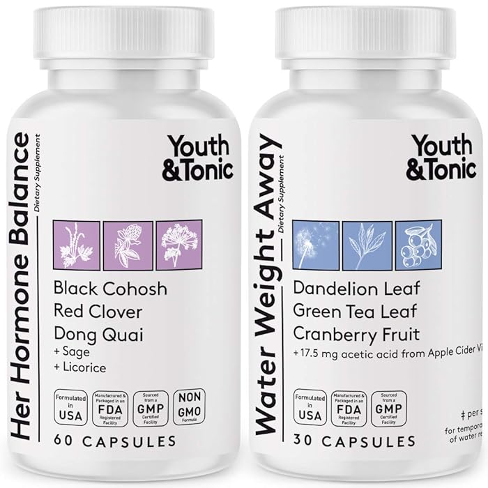 Buy Water Retention Pills for Women PMS Period Perimenopause Natural