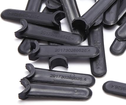 50Pcs Replacement Plastic Lawnmower Blades Compatible with Flymo Lawnmowers Hover Vac/Micro Lite/Minimo/Mow n Vac