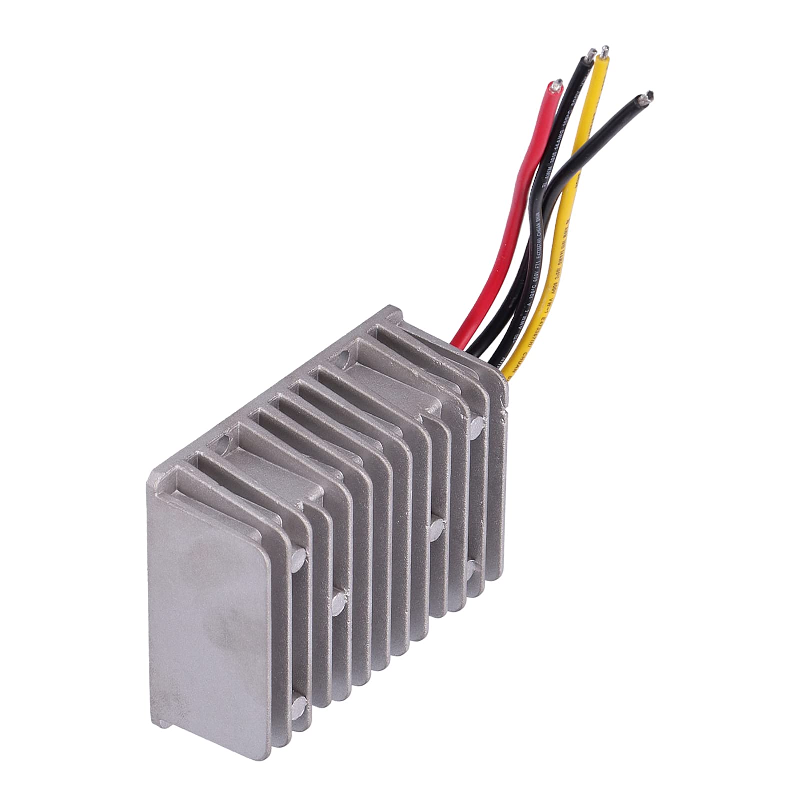 Marhynchus Przetwornik Napięcia, Odlew Aluminiowy Wodoodporny Regulator Napięcia 8 do 40 V Wejście 13,8 V 20 A 276 W IP68 do Rejestratorów Nawigacji Samochodowej Taśmy LED Panele Słoneczne